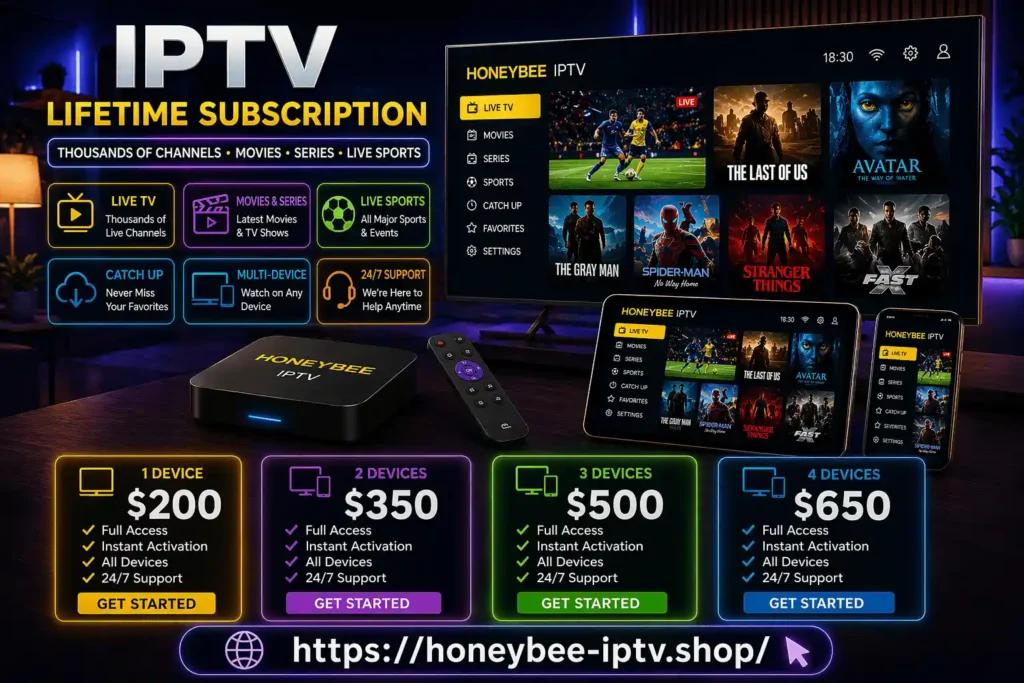 iptv lifetime subscription​